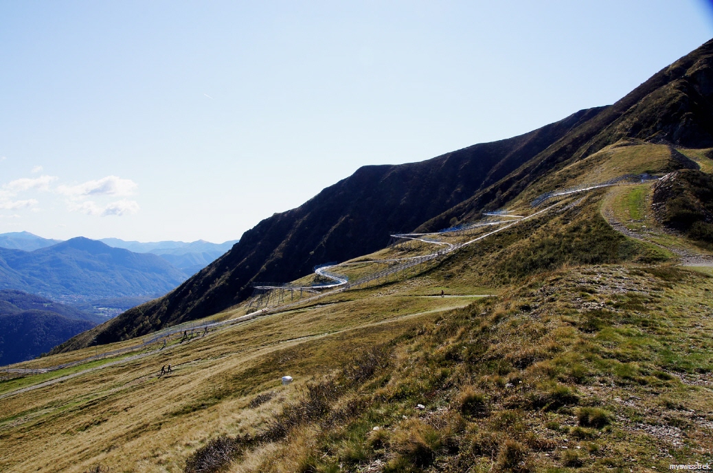 Bobbahn Alpe Foppa - Erlebnis & Fun bei Lugano