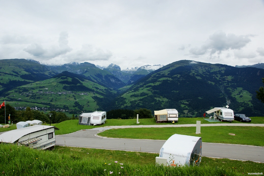 Surcuolm- Camping bei Vals